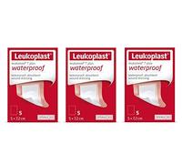 Leukoplast Leukomed T Plus Waterproof Dressings - Soft, Comfortable Waterproof Wound Dressings - 3 Pack