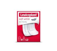 Leukoplast Soft White First Aid Bandage, 2 Assorted Sizes, Box of 20