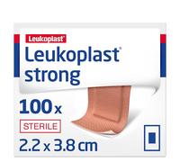 Leukoplast Strong, Adhesive Dressings, 3.8 cm x 3.8 cm, Box of 100