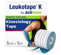 Leukotape K by Actimove Sports Edition Kinesiology Tape, 5cm x 5m1 Roll