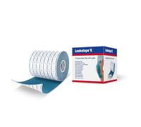 Leukotape K Kinesiology Tape for Muscle Support and Pain Relief, 7.5cm x 5m, Blue, 1 Roll