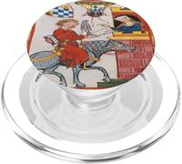 Leuthold of Seven - Codex Manesse Medieval Manuscript PopSockets PopGrip for MagSafe
