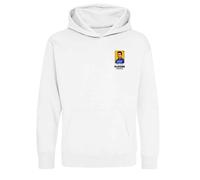 Lev Yashin World Cup Sticker Kids Hoodie - White / 14-15 years