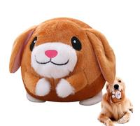 LEVABE Active Moving Pet Plush Toy, Pig Plush Toy, Talking Singing Moving Soft Plush Animal Toy, Dog Training Ball Pet Bite-Resistant Toy