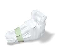 Levabo Heel Pressure Relief Cushion Boot With Pump, Short Size For Users Under 5ft 3in, Single Patient Use Heel Protector For Bedridden Or Low Mobility Care - Pressure Sore Heel Protectors
