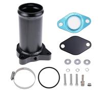 LEVANLIGHT 57mm 2.25 inch EGR Valve Replacement Pipe Diesel Delete Kit for Volkswagen 160BHP V-W A-UDI S-Koda S-eat 1.9TDI PD130 PD150 PD160 (Black)