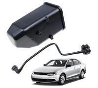 LEVANLIGHT Carbon Charcoal Canister with Breather Hose, Replacement Fit for Au di A3 TT V W Be etle Go lf Eo s Se at Sko da EV AP Sys tem Replace# 1K0201801E 1K0201160BG 1K0201797R