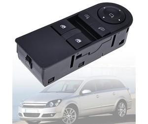LEVANLIGHT Front Left Driver Side Power Window Switch, Replacement Fit for Va uxh all As tra H 2004-2014 Za fi ra B 2005-2014 Replace# 13228877 13228699 13228879 Black