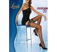 LEVANTE women's hold-up stockings 20 den light ruffle breathable effect item ROM