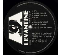 Levantine - Cry - H.A. 9 Records - HA9003