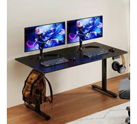 Levede 160 cmElectric Standing Desk Height Adjustable Memory Control in Black Levede Black