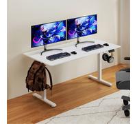 Levede 160 cmElectric Standing Desk Height Adjustable Memory Control in White Levede White