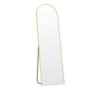 Levede 165cm Full Length Free Standing Floor Mirror Arched Decor Golden Frame