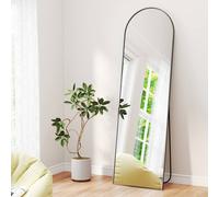 Levede 165X60CM Full Length Mirror Floor Standing Wall Mounted Mirror in Black | Size: 165X60 cm Levede Black 165X60 cm