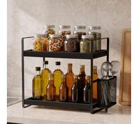 Levede 2 Tier Bathroom Organiser Countertop Perfume Skincare Storage Shelf