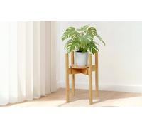 Levede Adjustable Bamboo Plant Stand - Indoor Pot Holder with Tray
