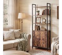 Levede Bookshelf 6 Tier Adjustable Display Shelf 90Kg Bedroom