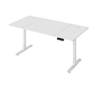 Levede Electric Standing Desk Adjustable Height Workstation Metal Frame White