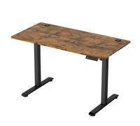 Levede Electric Standing Desk Height Adjustable with Memory Control 120cm Wide - Oak
