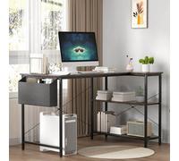 Levede L Shaped Gaming Computer Desk Workstation Study Corner Table Office