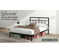 Levede Metal Platform Bed Frame: Double