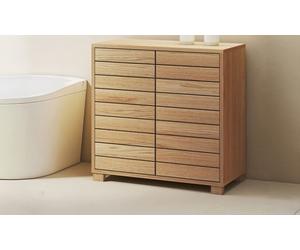 Levede Modern Bathroom Storage and Organisation Cabinets: Wall Mounted Bathroom Mirror Cabinet - White