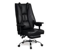 Levede Office Chair Big Tall High Back Heavy Duty PU Recliner Executive Chair