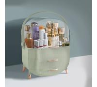 Levede Portable Makeup Organizer Box Cosmetic Storage Drawer In Green Green