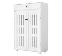 Levede Shoe Cabinet 5-Tier Door Entryway Storage Rack Organizer Cupboard White