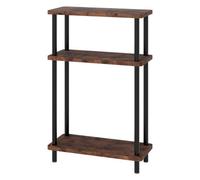 Levede Slim Side Table 3 Tier Narrow Sofa End Table Bedside Storage Stand
