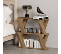 Levede Slim Side Table Narrow Sofa End Table For Living Room Small Spaces