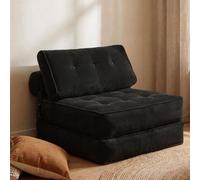 Levede Sofa Bed Convertible Foldable Floor Mattress With Head Lumbar Pillow