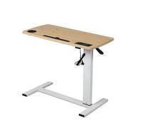Levede Standing Desk Height Adjustable Stand Over Bed Laptop Table Shelf Electric USB
