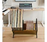 Levede Vinyl Record Storage Rack LP Collection Organiser Album Holder Stand