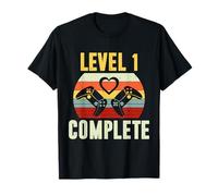 Level 1 Complete Vintage 1st Wedding Anniversary First Year T-Shirt