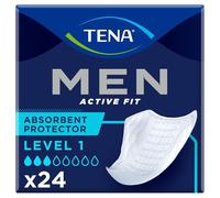 Level 1 Pack of 24-100% Discreet Absorbent Protector | Light Incontinence Protection for Men