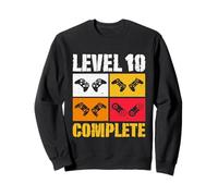 Level 10 Complete Funny Celebrate 10th Wedding Anniversary Sweatshirt