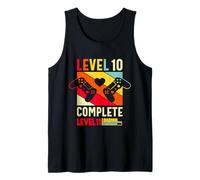 Level 10 Complete Funny Celebrate 10th Wedding Anniversary Tank Top