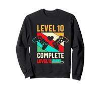Level 10 Complete Level 11 Loading 10th Wedding Anniversary Sweatshirt
