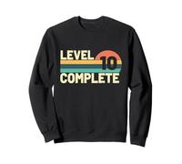 Level 10 Complete, Ten Year 10th Wedding Anniversary Couple Sweatshirt