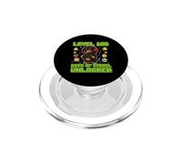 Level 100 Days School Unlocked Dachshund Gamer Kid PopSockets PopGrip for MagSafe