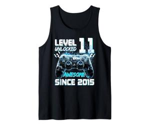 Level 11 Unlocked Awesome 2015 Video Game 11th Birthday Tank Top