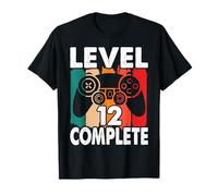 Level 12 Complete 12th Wedding Anniversary For Him Her Funny T-Shirt