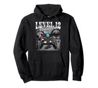 Level 12 Unlocked 12th Birthday Video Gamer Boy 12 Year Old Pullover Hoodie