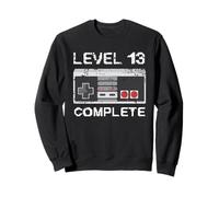 Level 13 Complete 13th Wedding Anniversary For Him Husband Sweatshirt
