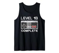 Level 13 Complete 13th Wedding Anniversary for Him Husband Tank Top