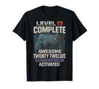 Level 13 Complete Awesome Twenty Twelve Gamer Mode On T-Shirt