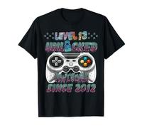 Level 13 Unlocked 13th Birthday Tee for Gamer Boys T-Shirt