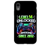 Level 14 Unlocked Awesome Since 2012 14th Birthday Gaming Case for iPhone XR