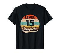 Level 15 Complete Funny 15th Wedding Anniversary For Couples T-Shirt